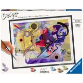 GIOCO CREATIVO CREART ADULTS KANDINSKY - GIALLO - ROSSO - BLU RAVENSBURGER