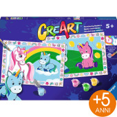 GIOCO CREATIVO CREART DIVENRTENTI UNICORNI RAVENSBURGER