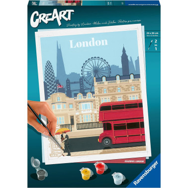 GIOCO CREATIVO CREART ADULTS CITY LONDRA RAVENSBURGER