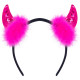 CORNA DIAVOLO IN PAILLETTES FUCSIA WIDMANN