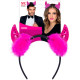 CORNA DIAVOLO IN PAILLETTES FUCSIA WIDMANN