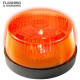 LUCE D'EMERGENZA LAMPEGGIANTE ARANCIONE CON TONO SIRENA 7X4 CM WIDMANN