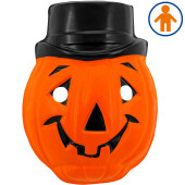 MASCHERA BAMBINO ZUCCA IN PLASTICA WIDMANN