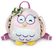 ZAINO ASILO PELUCHE 22X26 SACCUCCIOLO MY FLUFFIES LEBEZ