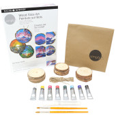 STARTER SET CREATIVE WOOD SLICE ART SIMPLY DALER-ROWNEY