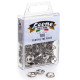 PUNTINE ACCIAIO 3 PUNTE ASTRA SCAT.100 PZ. DELLERA