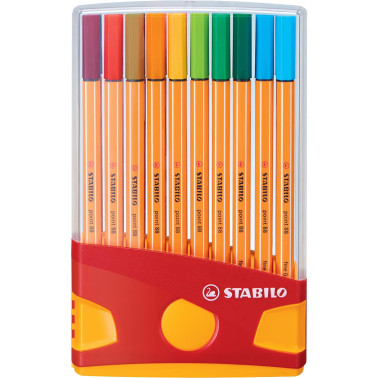 FINELINER POINT 88 COLOR PARADE 20 COLORI STABILO