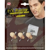 PIERCINGS SET DA 3 - IN QUALIT&Agrave; PROFESSIONALE CON COLLA WIDMANN