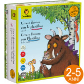 GIOCO EDUCATIVO CREA E DECORA CON LA PLASTILINA CON IL GRUFFAL&Ograve; LUDATTICA