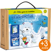 LIBRO GIOCO 16X22 FILASTROCCHE TRA LE NUVOLE LUDATTICA
