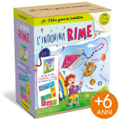 LIBRO GIOCO 13,5X13,5 L'INDOVINA RIME LUDATTICA