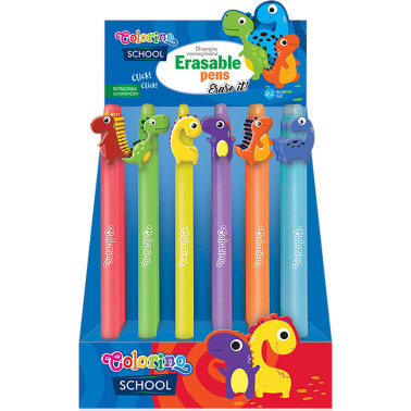 PENNA SFERA SCATTO CANCELLABILE DINOSAURS MCNEILL