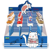 MATITA CON TOP IN GOMMA MEOW LEBEZ
