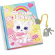 DIARIO SEGRETO 13X18 CON LUCCHETTO DEAR DIARY LEBEZ