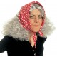 PARRUCCA BEFANA CON FOULARD IN SACCHETTO WIDMANN
