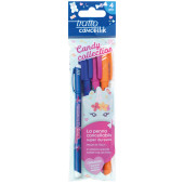 PENNA SFERA CANCELLABILE TRATTO CANCELLIK CANDY COLLECTION BUSTA 4 PZ. FILA