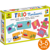 GIOCO EDUCATIVO MONTESSORI LOGIC TRIO LUDATTICA