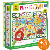 PUZZLE ZOOM CON LENTE DI INGRANDIMENTO 24 PEZZI 35X50 LUDATTICA