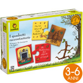 PUZZLE I QUADRETTI RACCONTASTORIE DI BASTONCINO LUDATTICA