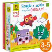 SET CREATIVO RITAGLIO E INCOLLO I MIEI PRIMI ORIGAMI DUDU' LUDATTICA