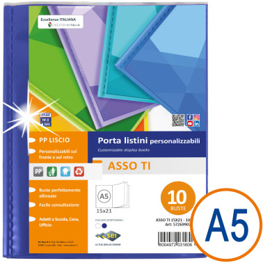 PORTALISTINO 15X21 PERSONALIZZABILE ASSO TI SEI