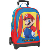 ZAINO TROLLEY SCUOLA STACCABILE SUPERMARIO