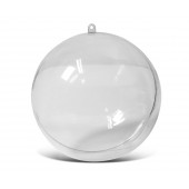 SFERA IN PLASTICA TRASPARENTE KRISTALL 3D CWR