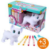 WASHIMALS JUMBO PETS BIG WILBUR CRAYOLA