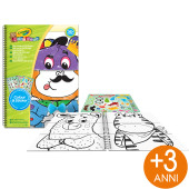 ALBUM DA COLORARE ABBINA %26 COLORA MINI KIDS CRAYOLA