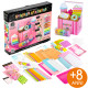 SET CREATIVO STICKER STACKERS PASTICCERIA FASHION ANGEL CRAYOLA