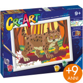 GIOCO CREATIVO CREART LINCE NEL BOSCO RAVENSBURGER
