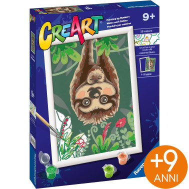 GIOCO CREATIVO CREART BRADIPO PIGRO RAVENSBURGER