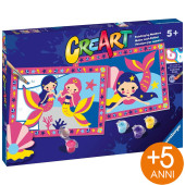 GIOCO CREATIVO CREART MAGICHE SIRENE RAVENSBURGER