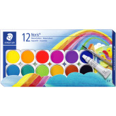 ACQUERELLI NORIS ( USO SCOLASTICO ) SCATOLA 12 COLORI STAEDTLER 