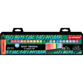 EVIDENZIATORE BOSS ORIGINAL + BOSS PASTEL DESK SET 23 COLORI SNOOZE ONE STABILO