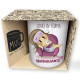 TAZZA MUG IN CERAMICA BUBINA SBADIGLIANTE LE BUBINE CROMO