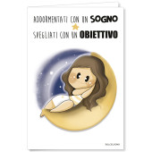 BIGLIETTO AUGURALE GENERICO 11,5X17 LE BUBINE CROMO