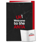 BIGLIETTO AUGURALE COMPLEANNO 40 ANNI 11,5X17 MILANESE IMBRUTTITO CROMO